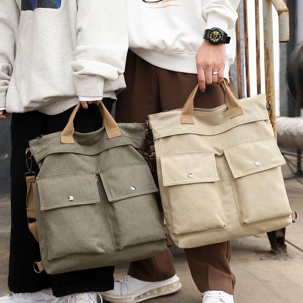 

backpack super large capacity canvas travel multifunctional back pack school bag mochilas para mujer big laptop