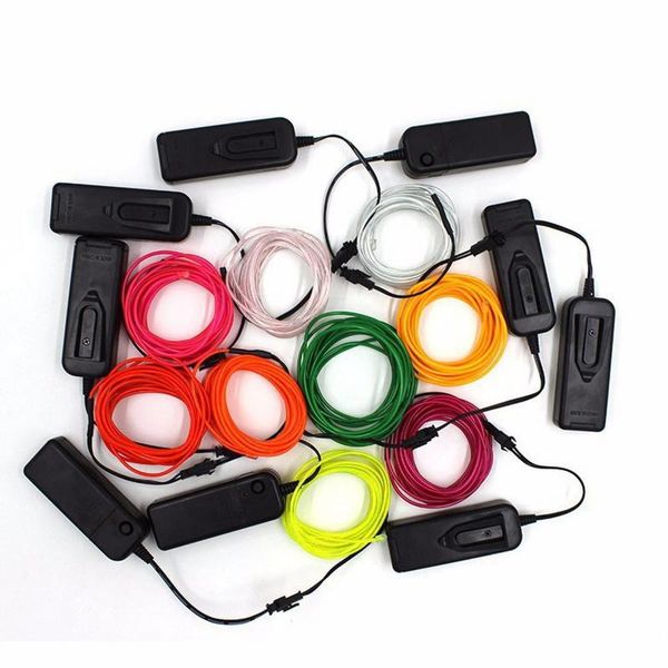 

strips led neon lights 2m waterproof strip bar lamp electric scooter skateboard night light dance party decor