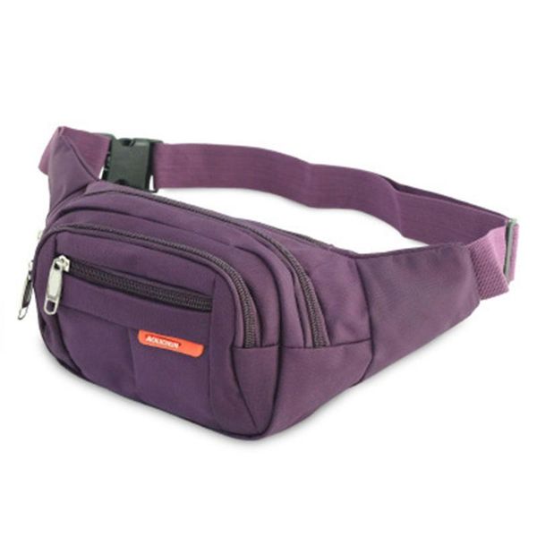 

casual belt bag outdoors pouch phone waist pack men women canvas sports travel