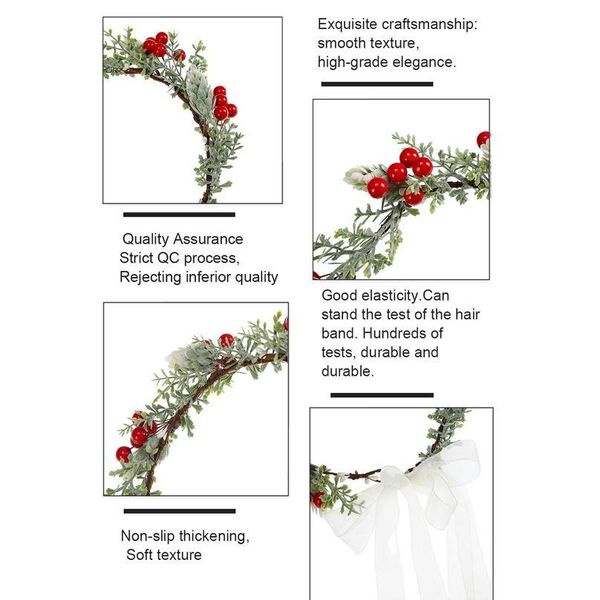 

levao wedding bride corolla head wreath boho fabric flower crown hair accessories headband flower hairband for women fas qylzuz