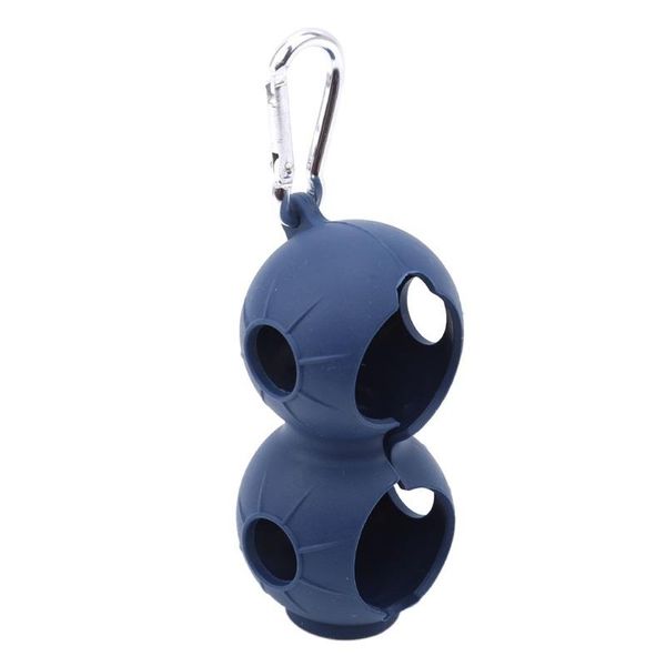 

golf balls outdoor portable mini bag 2 waist sports tool pack silicone case