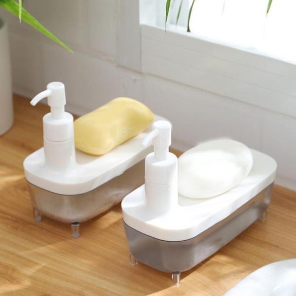 

liquid soap dispenser push-type bottle kitchen bathroom bubble ship-shaped translucent hand sanitizer pressing