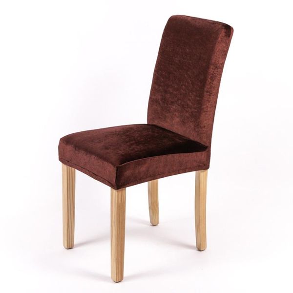 

chair covers 1 piece elastic dining chairs wedding party el home seat decorations dust proof cover