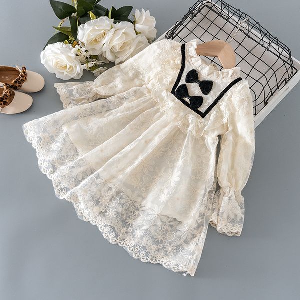 

2021 new spring baby for child girl clothes child's birthday princess party pyjm, Red;yellow