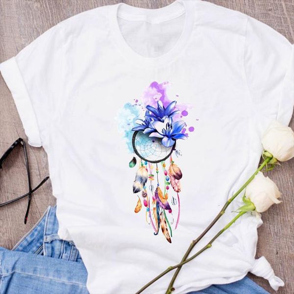 

men graphic printing watercolor vintage mens t shirts dream web short sleeve 90s clothes lady tees female shirt, White;black