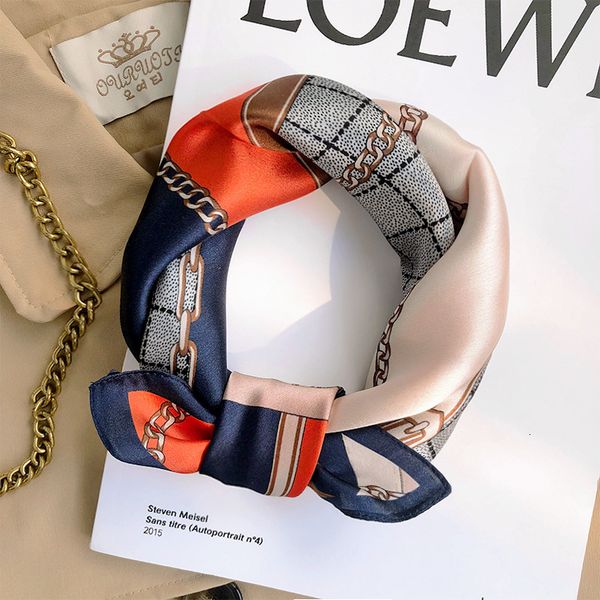 

real mulberry silk winter thin temperament small square women's versatile decorative french scarves, Black;purple