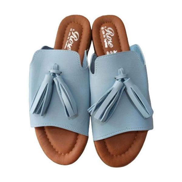 

rose trendi pÃ¼skÃ¼llÃ¼ terlik, Black