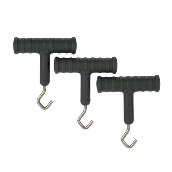 

fishing accessories 3pcs tackle boxes carp knot puller tool rig making sea hair