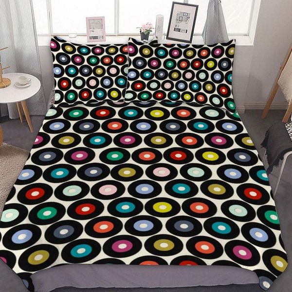 

bedding sets record set print bedroom bed linen cover 2 people sale sheet