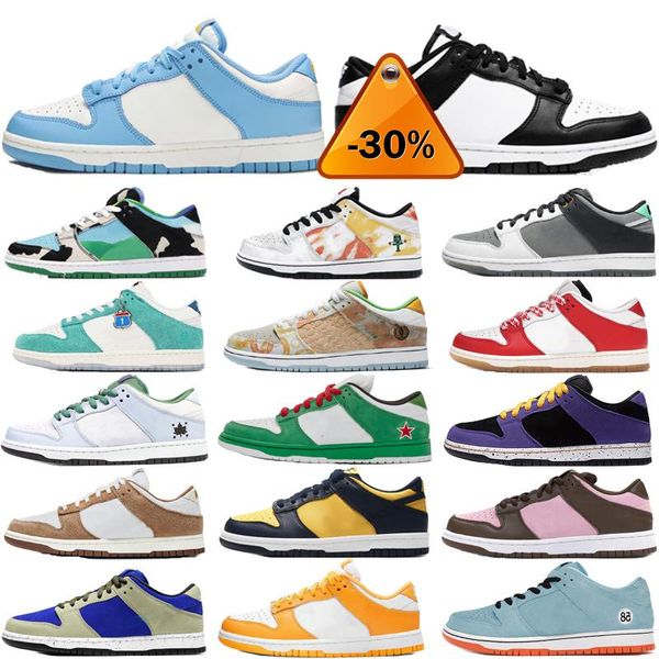 

2022 off authentic lot 33 of 50 collection running shoes black white university michigan blue pine green low men women sneakers i