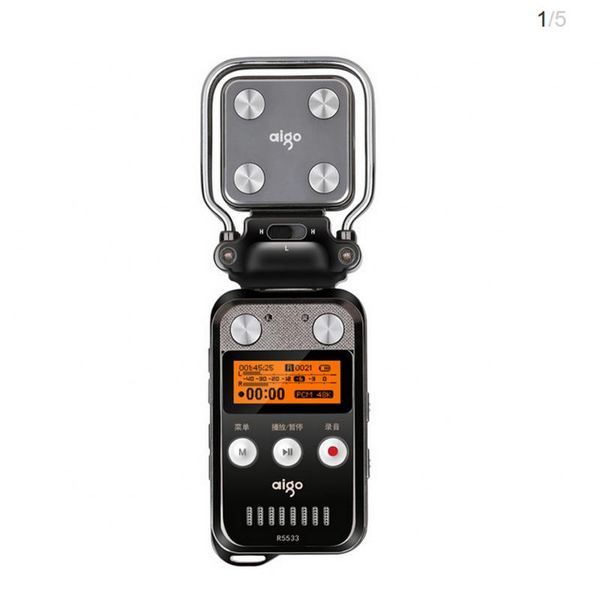 

digital voice recorder original aigo r5533 pen split mike hd recording distance of 50 meters to 8g independent noise