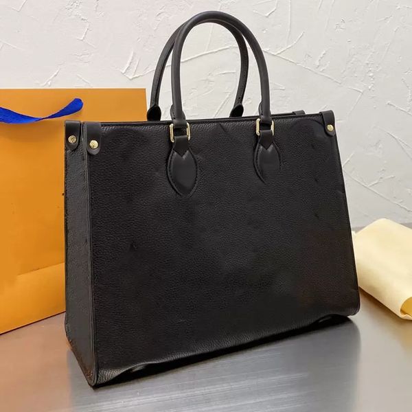 

lady tote women handbags purse genuine leather large size package shopping bag fashion letter shoulder bag travel luggage bags 655, Black;red