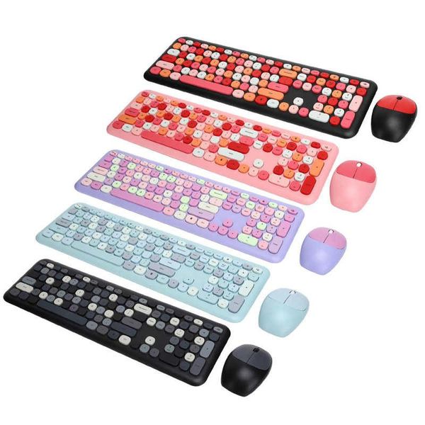 

keyboard mouse combos combo mechanical wireless set 2.4g 110 keys
