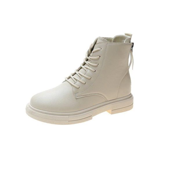 

boots winter double zipper knight plus velvet women's shoes skinny short, Black