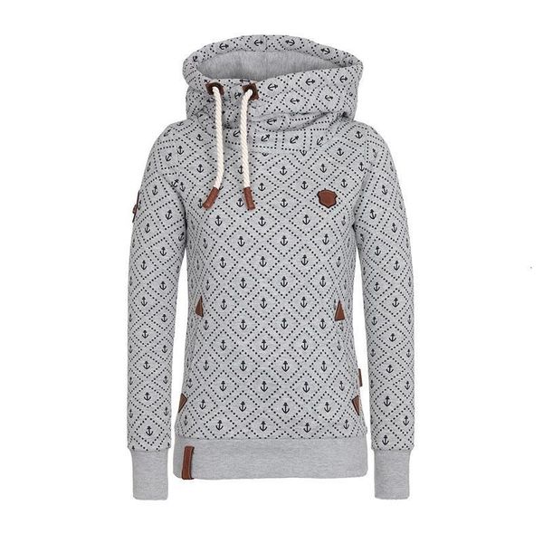 

manubeau new arrival hoodies fashion women sea anchor print sweatshirts casual plus size 5xl kpop hoodies basic sport hoodies, Black