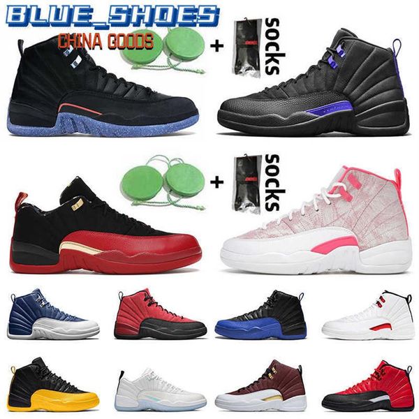 

shoeslow easter women men jumpman 12 12s basketball shoes se super bowl cny sneakers utility arctic punch pink university gold flu gamea36