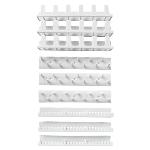 

jewelry pouches, bags 9-in-1 adhesive display hanging earring necklace ring hanger holder packaging organizer rack sticky hooks, Pink;blue