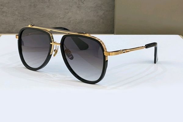 

classic pilot sunglasses for men gold metal grey gradient occhiali da sole mens sport sunglasses uv400 protection eyewear with box, White;black