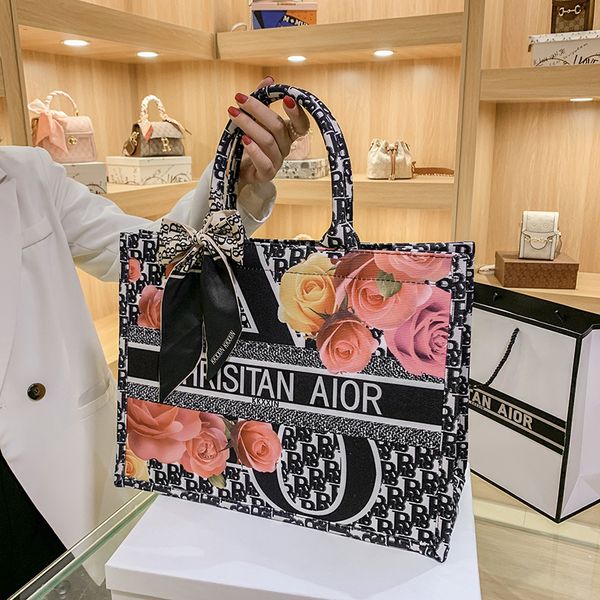 

designer handbags high sense large capacity shopping handbag 2021 autumn new fashion versatile commuter one shoulder atmospheric van tote ba