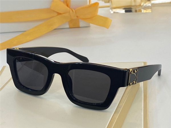 

new popular designer men women sunglasses z1410w vintage square shape plate glasses spring outdoor simple style uv400 protection with box, White;black