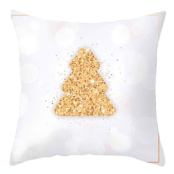 

cushion/decorative pillow merry christmas linen pillowcases sofa pad set home decor cover 18x18 inch housse de coussin case cushion