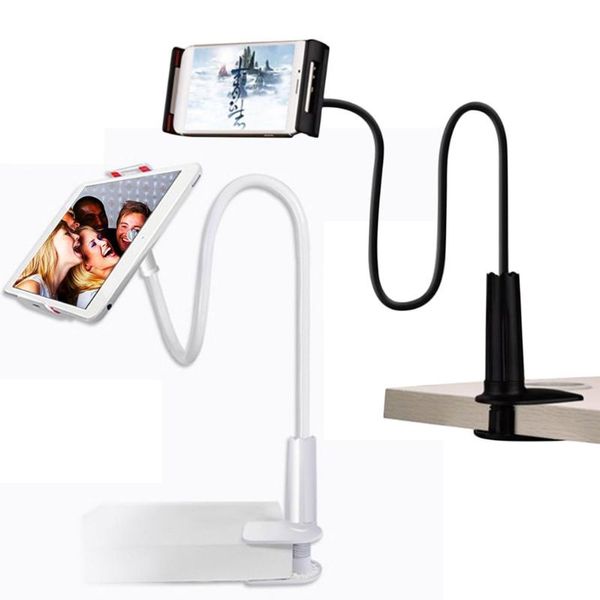 

cell phone mounts & holders universal holder flexible long arms mobile deskbed lazy bracket stand support for ipad