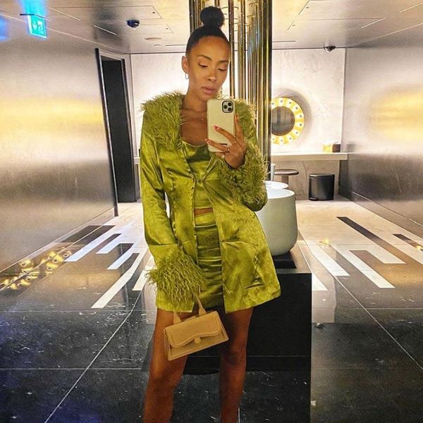 

women's trench coats 2021 autumn casual solid women bodycon long jackets winter coat sleeve overcoat streetwear for female, Tan;black