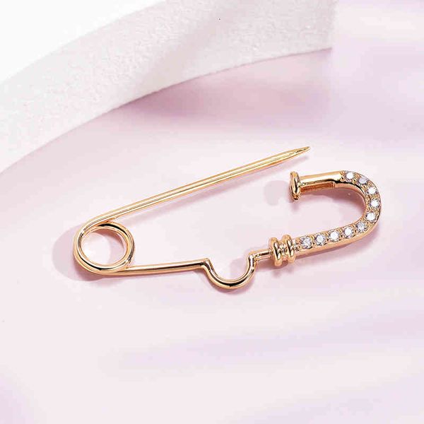 

pendant changed to brooch diy accessories, supporting paper clip, clothing decoration, anti light buckle, waist closing, high-grade female, Gray