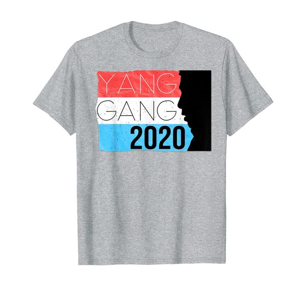 

official yang gang 2020 president candidate t-shirt, White;black