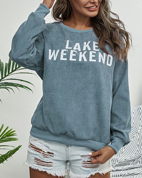 

Sweater Around Her Neck... Letter Tops Winter... Pullover Ladies. Ssqf, Black