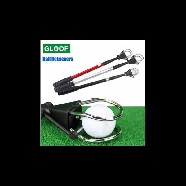 

golf training aids 1pcs stainless extendable ball retriever pick up grabber claw sucker tool for water gift without -40