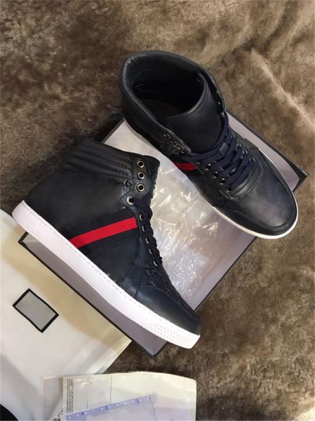 

2020 latest style ace series men's high-sneakers design shoes fashionable comfortable breathable casual shoes size 38-45, Black