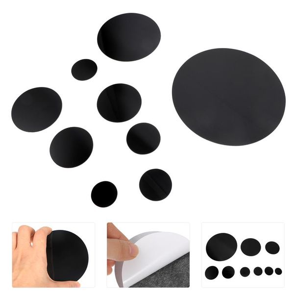 

wall clocks 1 set mirror surface decor diy acrylic round shape sticker decal