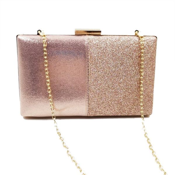 

evening bags luxury sequin stitching pu leather clutch for women 2021 fashion brand ladies party dinner bag bridesmaid