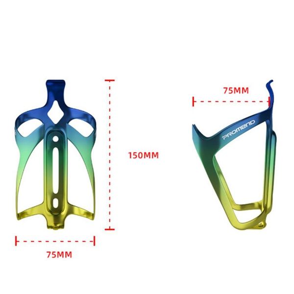 

water bottles & cages a5kc bicycle bottle cage aluminum colorful hollows, fits most road cycling and mountain bike, simple to install