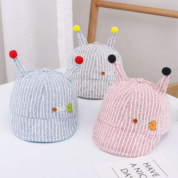 

baby hat spring and autumn thin cute super boys girls sun hat children 1 cap baseball 3, Yellow