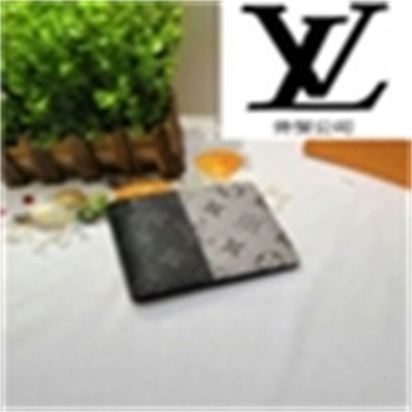 

m63025 black and white flower stitching fabric wallet real leather compact long wallets chain wallet bag key card holder phone case, Red;black