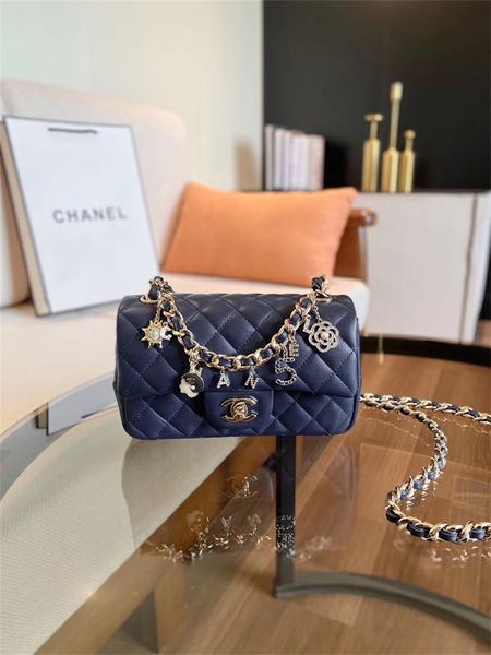 

chanel luxury designer handbag flip bag women's 19 bag handbag women's leather t table women's european handmade quality