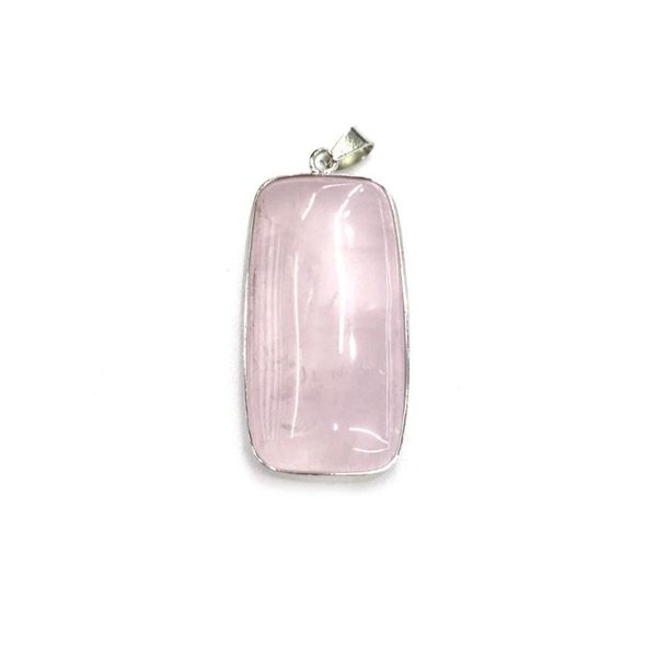 

charms natural stone pendant pink crystal bound water drop shaped jewelry for making diy necklace accessories size 25x25mm gifts, Bronze;silver