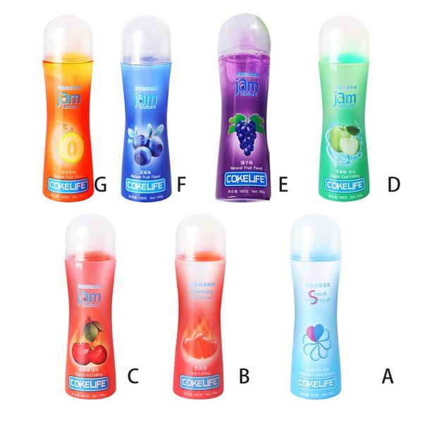 

100ml flavored lubricant water based lube personal female sexyual massage oil