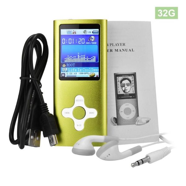 

& mp4 players mp3 player 1.8 inch screen 32gb 128m metal music portable video raido fm audio radio, reading