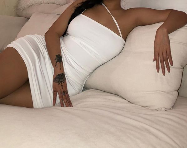 

halter dress 2021 summer women sleeveless backless slim clothes female club party soft birthday outfits, Black;gray