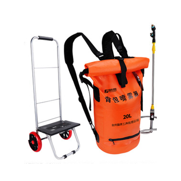 

watering equipments soft package electric sprayer with trailer / garden tools agricultural chemicals compressed lithium battery charging