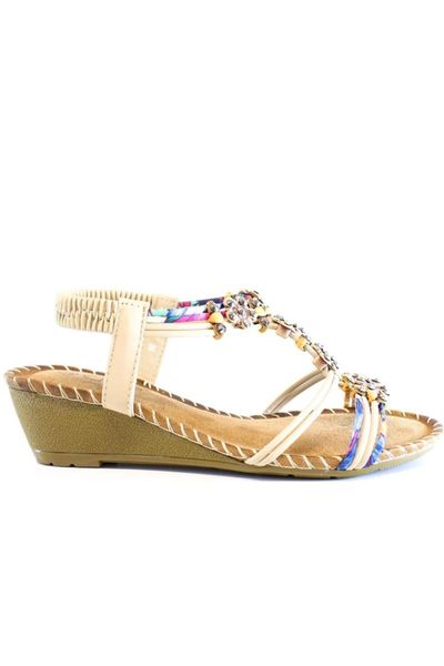 

sandals beige filler antique cubic zirconia women 's casual, Black