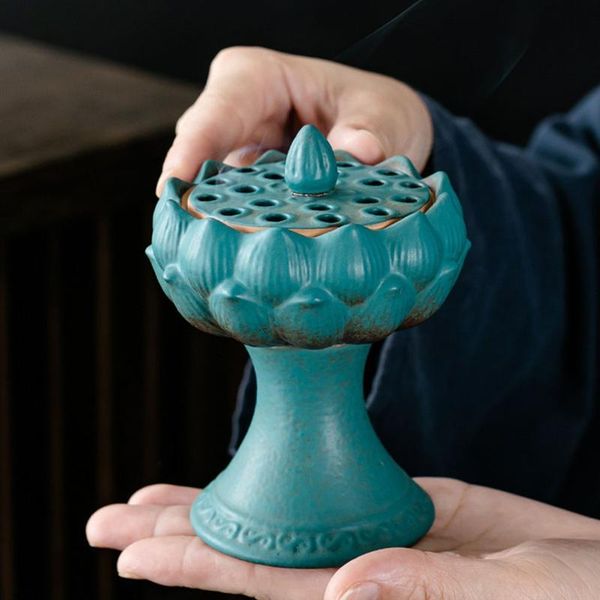 

fragrance lamps incense burner home office decoration lotus aroma stove