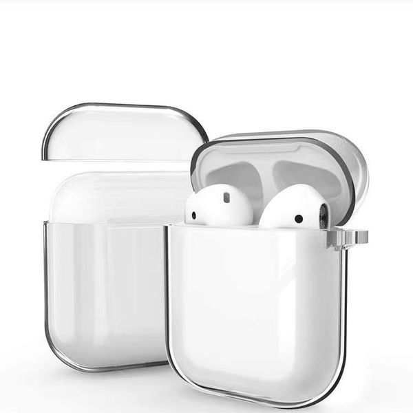 

for apple airpods pro 2 pro2 airpodspro earphone glossy snap case crystal invisible ultra thin hard pc cover clear protect shell ship