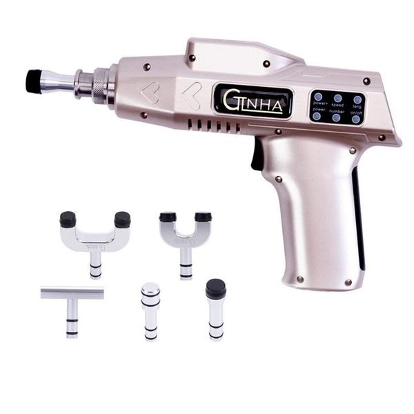 

electric massagers 24levels 1200n adjustable spine chiropractic instrument bone correction gun activator cervical therapy massager