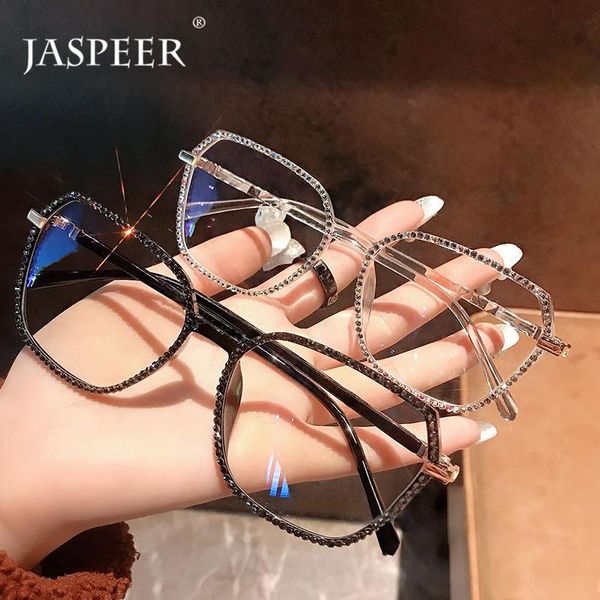 

blocking blue men eye glasses blue women rhinestone computer jaspeer luxury diamond anti light glasses eyeglasses frames1 fshrn, White;black