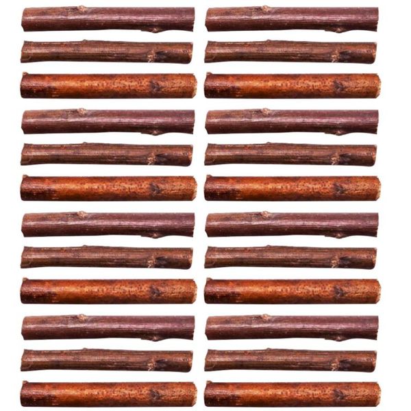 

100 pcs wood log sticks natural wooden sticks dry twigs ornament diy material