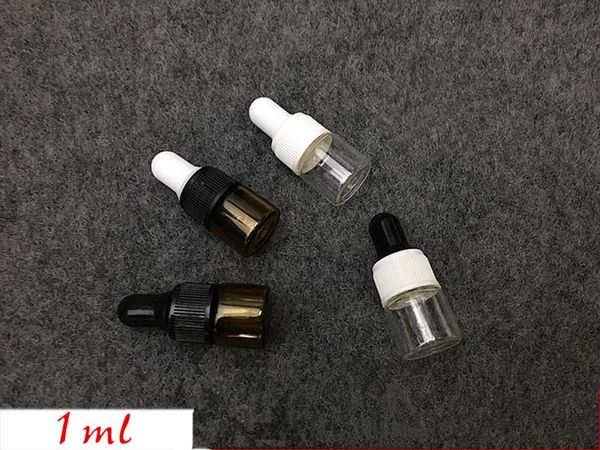 

storage bottles & jars 30/50/100/200pcs 1ml emulsion oil for essential basic glass refillable bottle makeup cosmetic packing